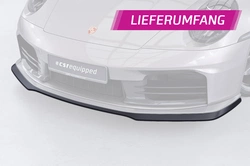 Voorspoiler Porsche 911/992 – CSR Automotive Bekerspoilerlip Glanzend Zwart