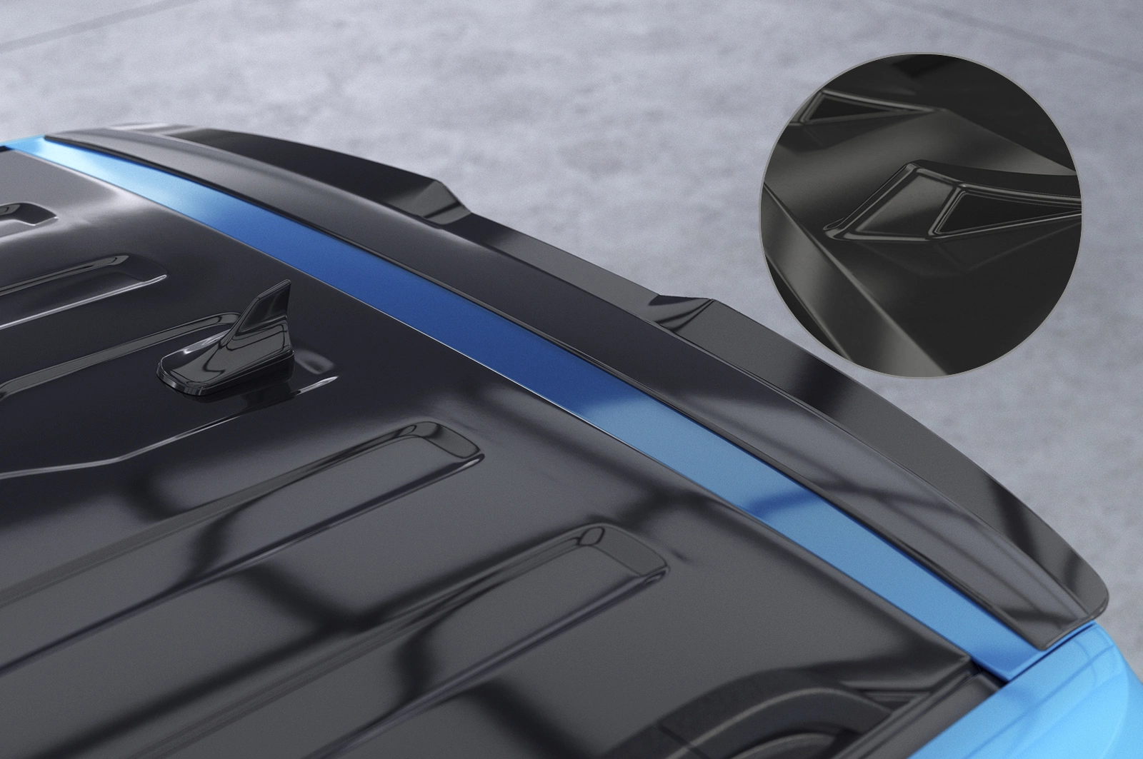 Achterspoiler VW Caddy 5 (Typ SB) (2020–) Glans Zwart – CSR Automotive