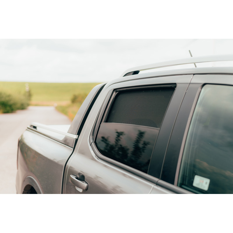 Set Car Shades (achterportieren)  Ford Ranger 4 deurs 2023- (2-delig)