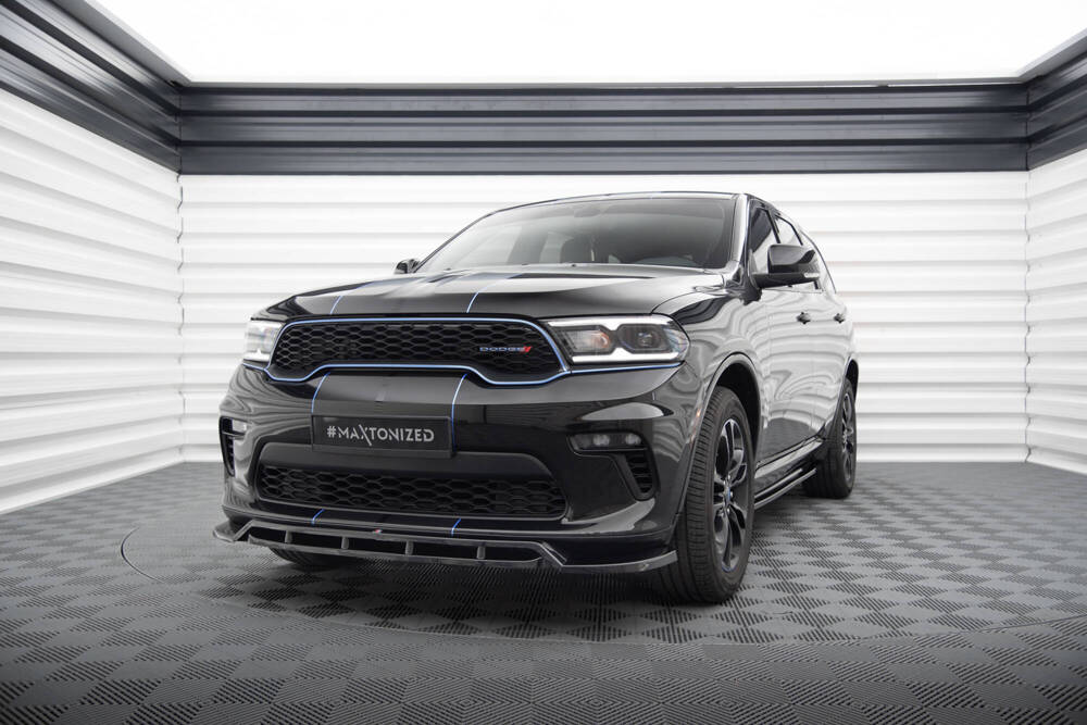 Voorspoiler Dodge Durango FL Maxton Glans Zwart