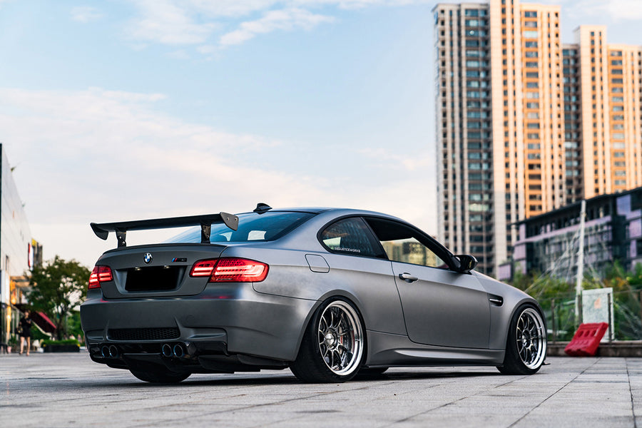 Achterklep Spoiler BMW M3 E92/E93 & BMW 1M E82 E88 RZ Style Carbon Fiber