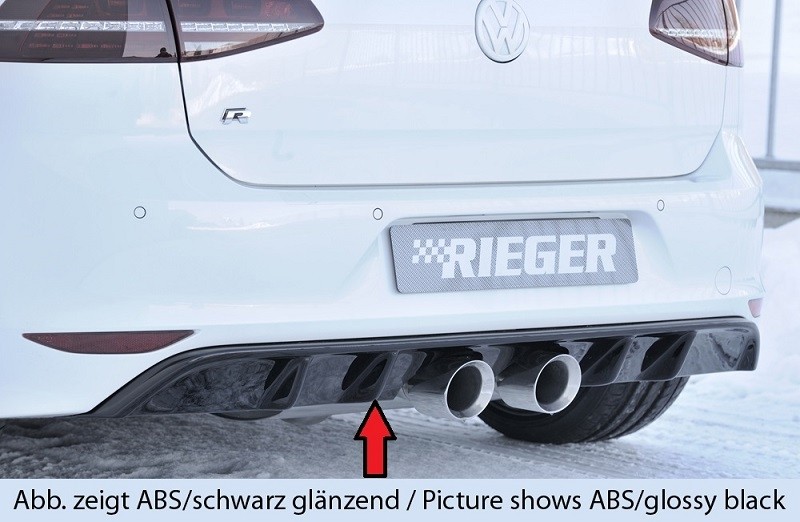 Achteraanzet Rieger VW Golf R VII