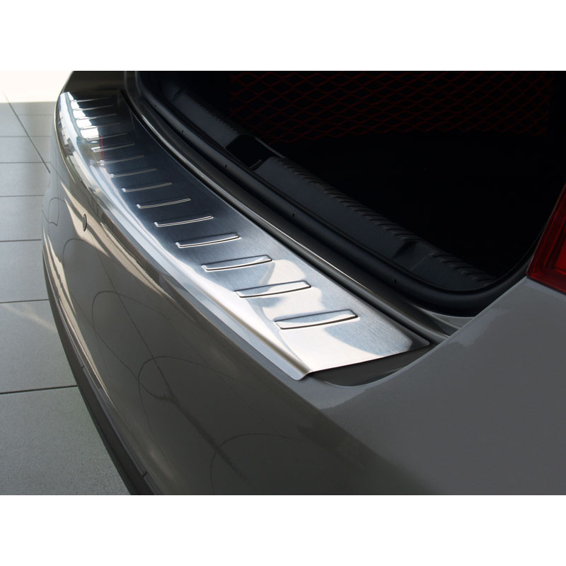 RVS Achterbumperprotector  Skoda Rapid 2012-2017 & FL 2017- 'Ribs'