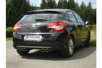Citroen C4 - B7 Einddemper Uitgang rechts/links - 2x106x71 Typ 3