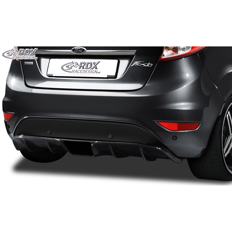 Achterskirt 'Diffusor'  Ford Fiesta VII 2008-2012 & 2012- (PUR)