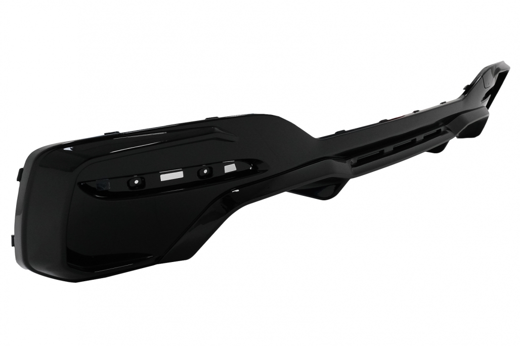 Diffuser M2 Look BMW 1 Serie F20 F21 2015-2019 Glans Zwart