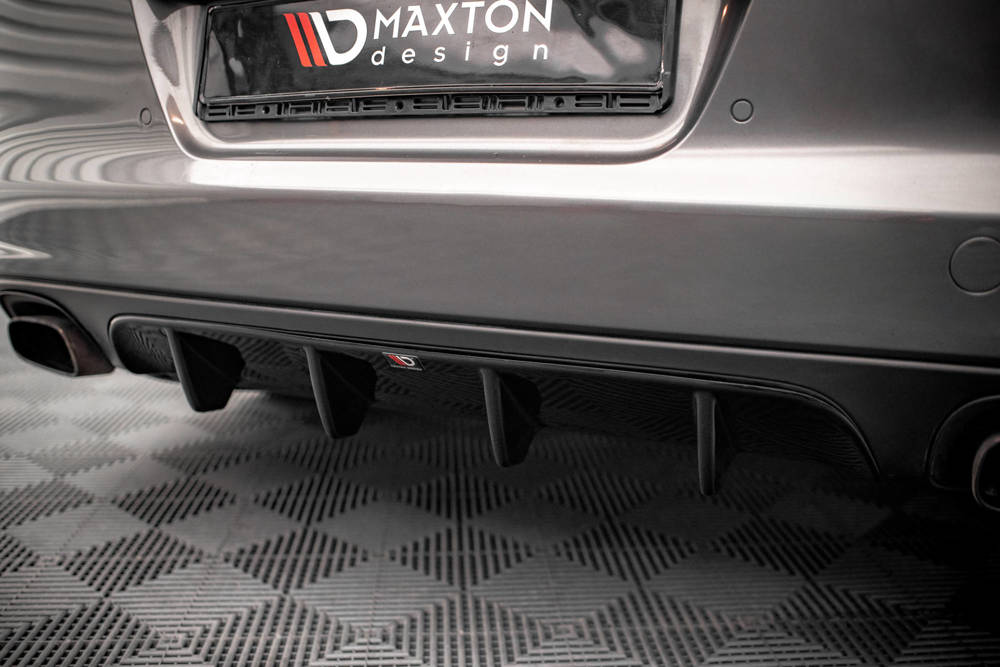 Diffuser Porsche Panamera 970 Maxton Glans Zwart