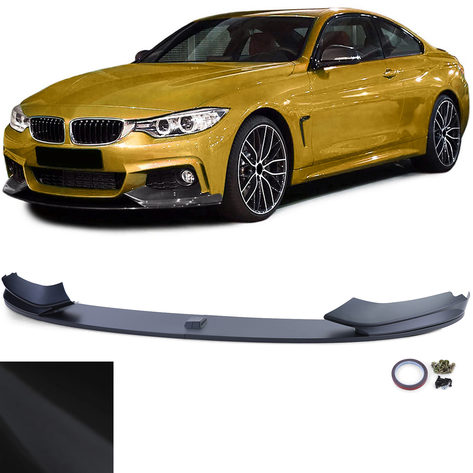 BMW 4 serie voorspoiler 2015>