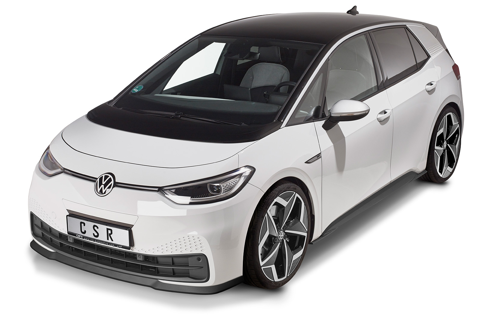 Voorspoiler Volkswagen ID.3 CSR Glans Zwart