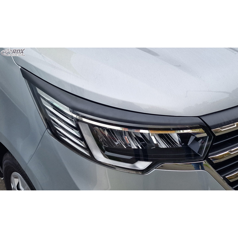 RDX Koplampspoilers  Renault Master III Facelift 2019-2024 (ABS)