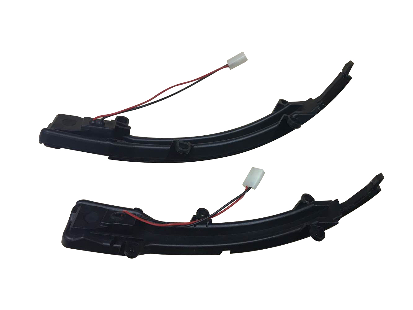 Set LED Zijspiegel-Knipperlichten  Audi Q5 2012-2016 & Q7 2010-2015 - Rookgrijs - incl. Dynamic Running Light