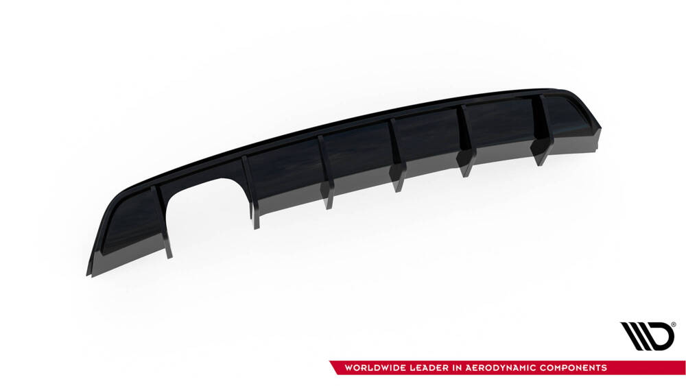 Diffuser Volkswagen Scirocco Maxton Glans Zwart