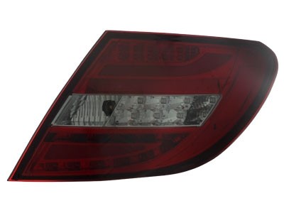 Taillights Mercedes-Benz C-Klasse Typ W204 lim. red/Smoke