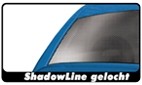 Raamfolie statisch hechting Shadowline geperforeerd zwart 0.76x3