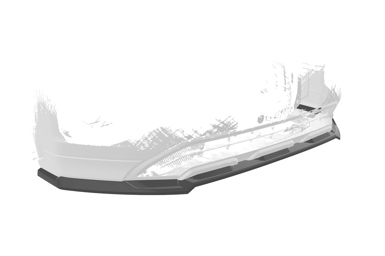 Voorspoiler Mitsubishi Eclipse Cross Glans Zwart (2021–) CSR