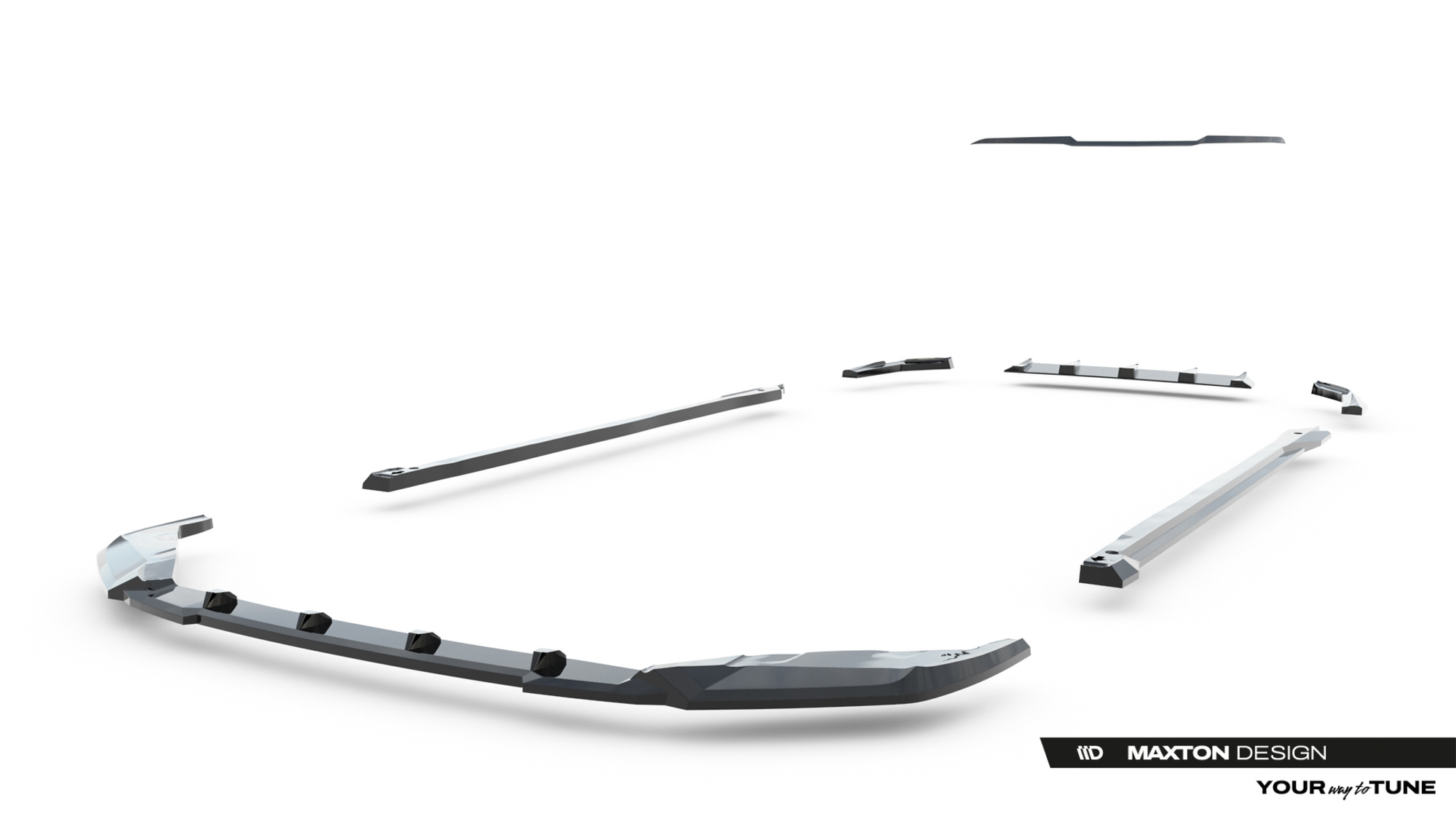 Bodykit Lexus IS 500 Mk3 Facelift 2 (XE30) Maxton Glans Zwart
