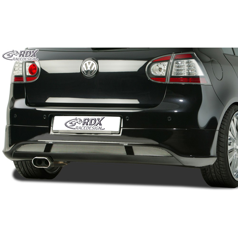 Achterskirt  Volkswagen Golf V Hatchback 3/5-deurs 2003-2008 'V2' (uitlaat links) excl. Variant/Plus (ABS)