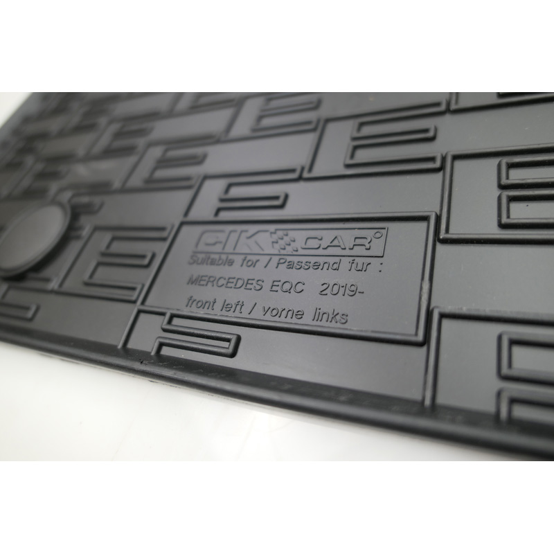 Rubber matten  Mercedes EQC (N293) 2019- (4-delig + montagesysteem)