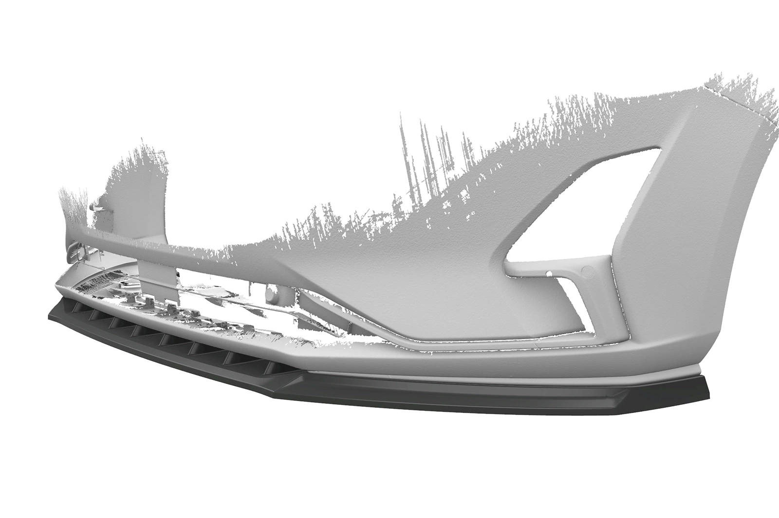 Voorspoiler Ford Focus MK4 Turnier 2018-2021 Glans Zwart – CSR