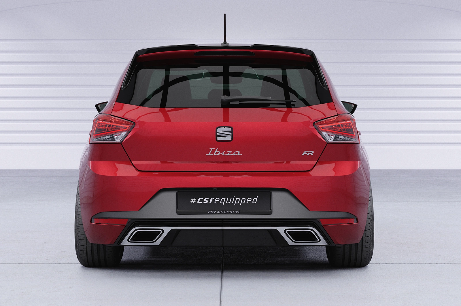 Achterspoiler Seat Ibiza 5 (6F) Glans Zwart (2017 - heden)