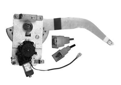 raammechanisme, incl motor, links Ford Transit, 1994-2000