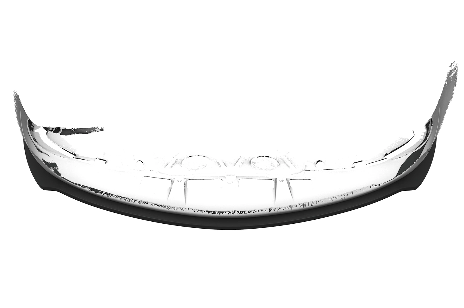 Voorspoiler Porsche 911/996 Glans Zwart van CSR Automotive (1997-2001 Vor Facelift)