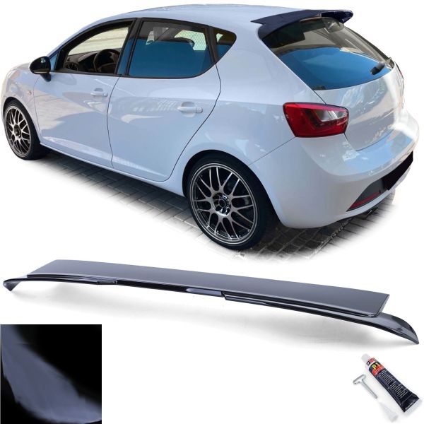 Spoiler Seat Ibiza 6J 5 Deurs 08-17 Glans Zwart