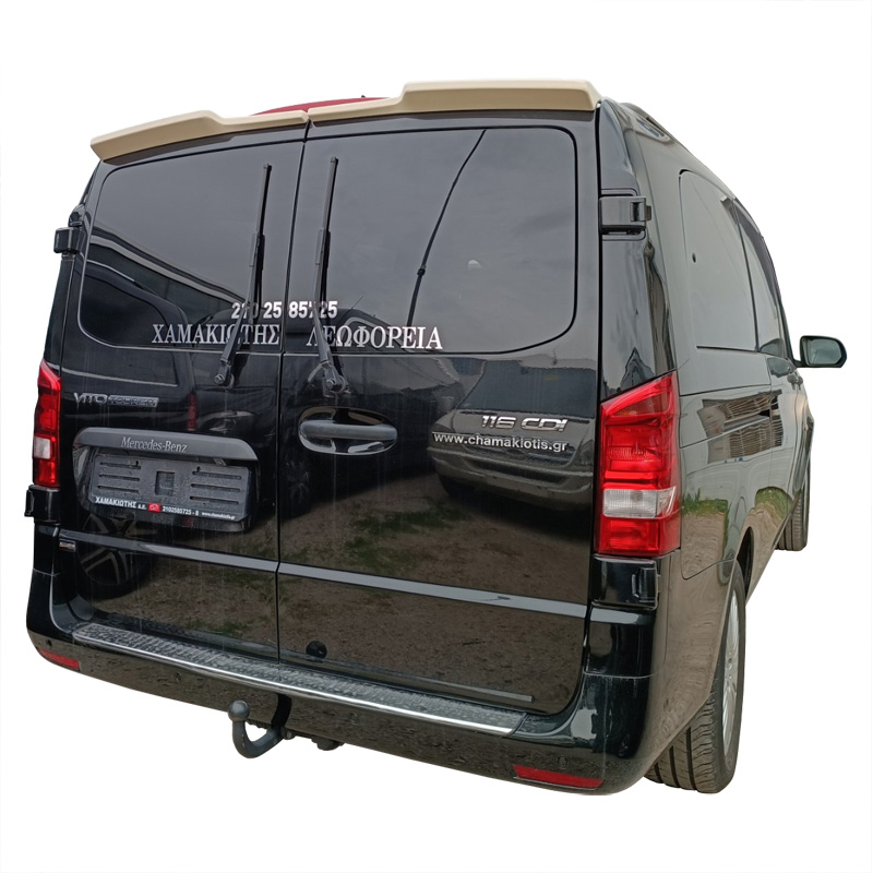 Dakspoiler  Mercedes Vito W447 2014- (met 2 achterdeuren) (PUR-IHS)