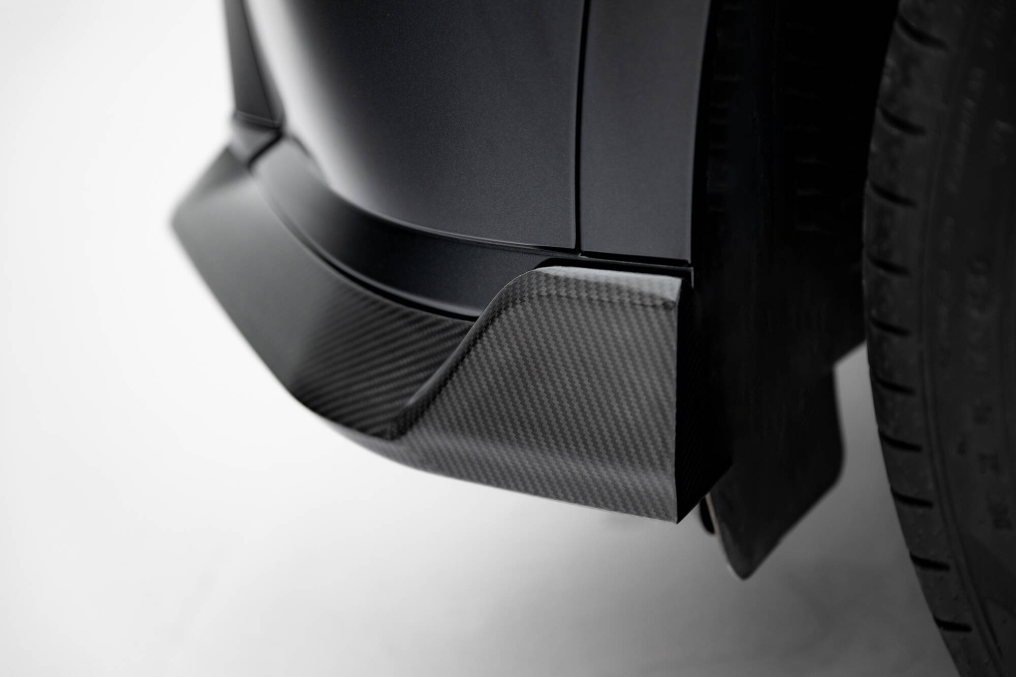 Carbon Fiber Bodykit BMW X7 M-Pack G07 Facelift Maxton Glanzend zwart