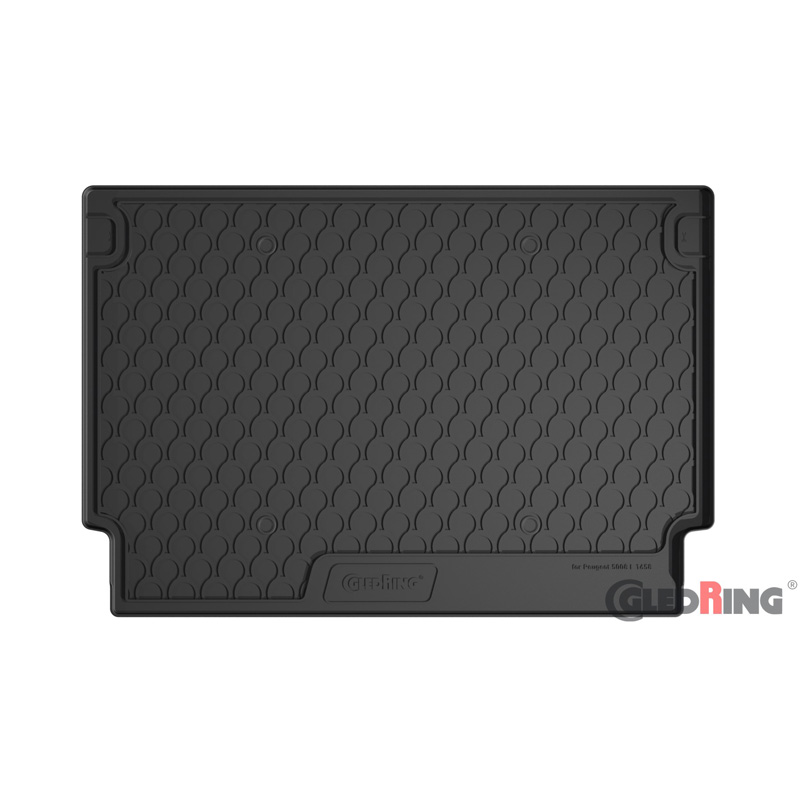 Rubbasol (Rubber) Kofferbakmat  Peugeot 5008 (5 & 7 Personen) 2009-2016