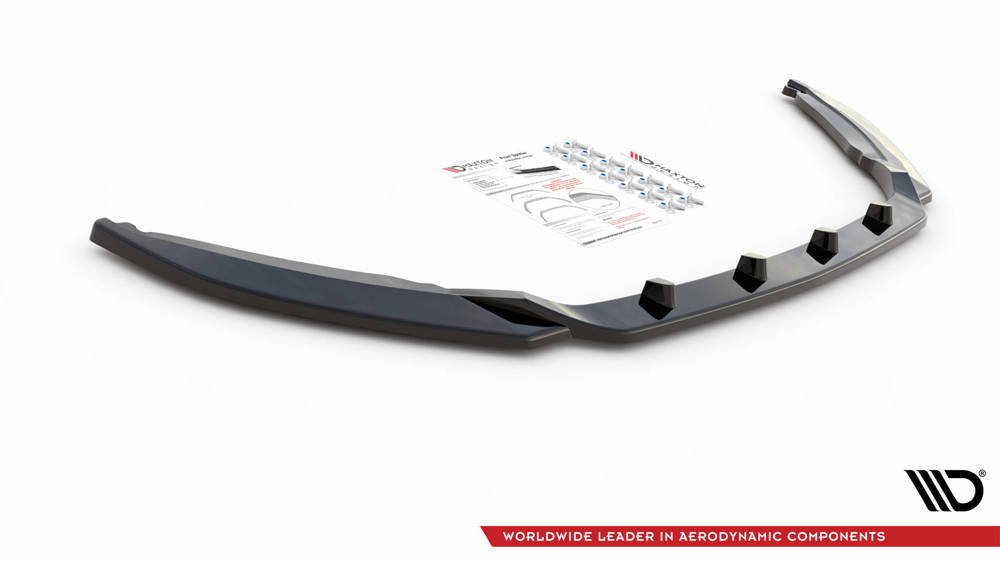 Voor splitter v2 Skoda octavia mk3 Maxton