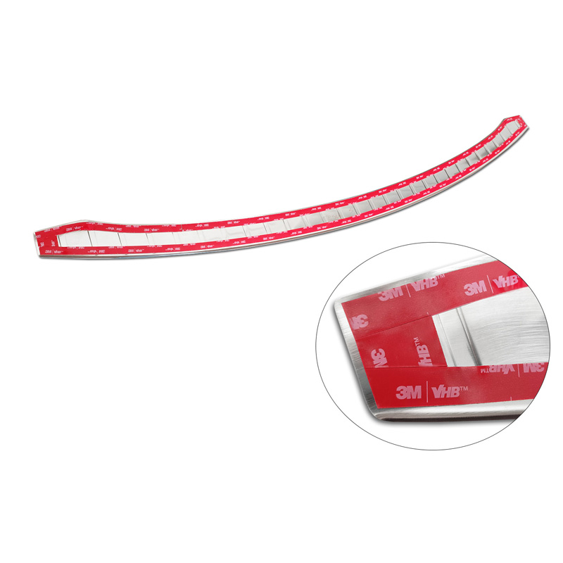 RVS Achterbumperprotector  Tesla Model S 2012- 'Ribs'