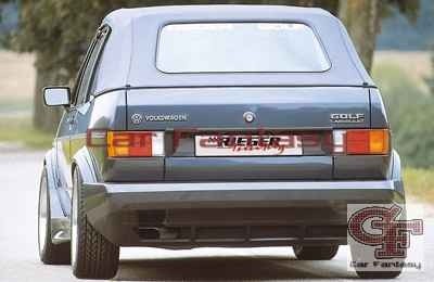Achterbumper VW Golf I Polyester Rieger