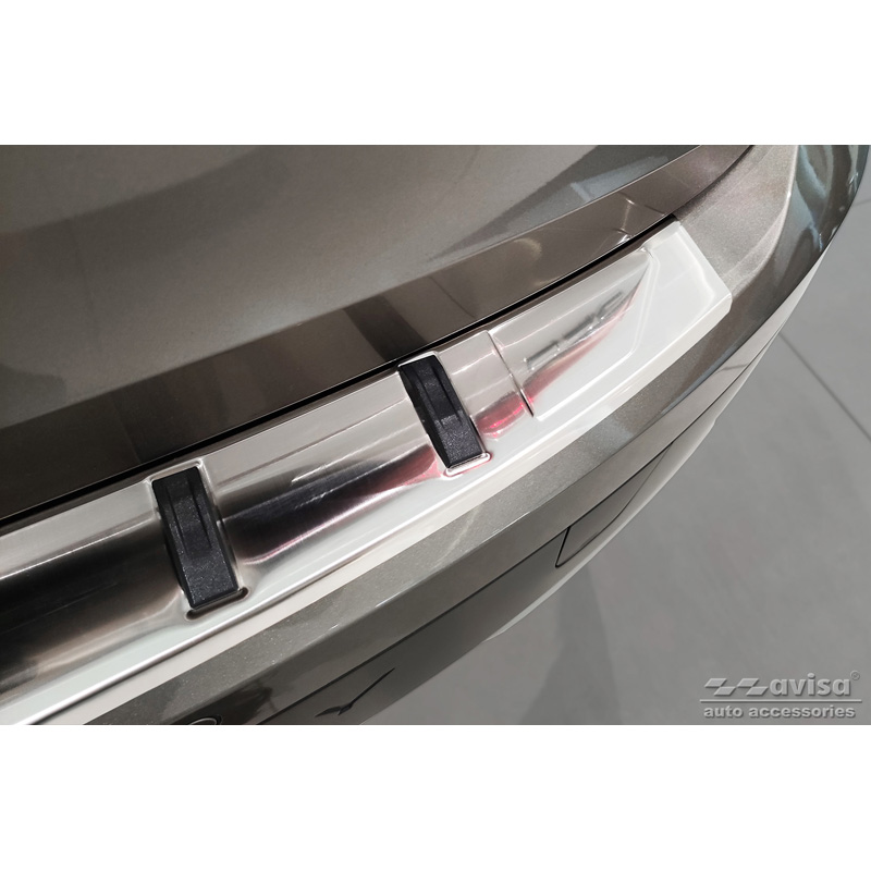 RVS Achterbumperprotector  Volvo V90 II 2016- (incl. Cross Country) 'STRONG EDITION'