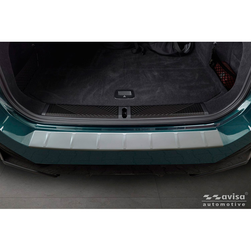 Avisa RVS gepoedercoate Achterbumperprotector  BMW 5 Serie Touring (G61) 2024- incl. M-Sport 'Soft Silver'