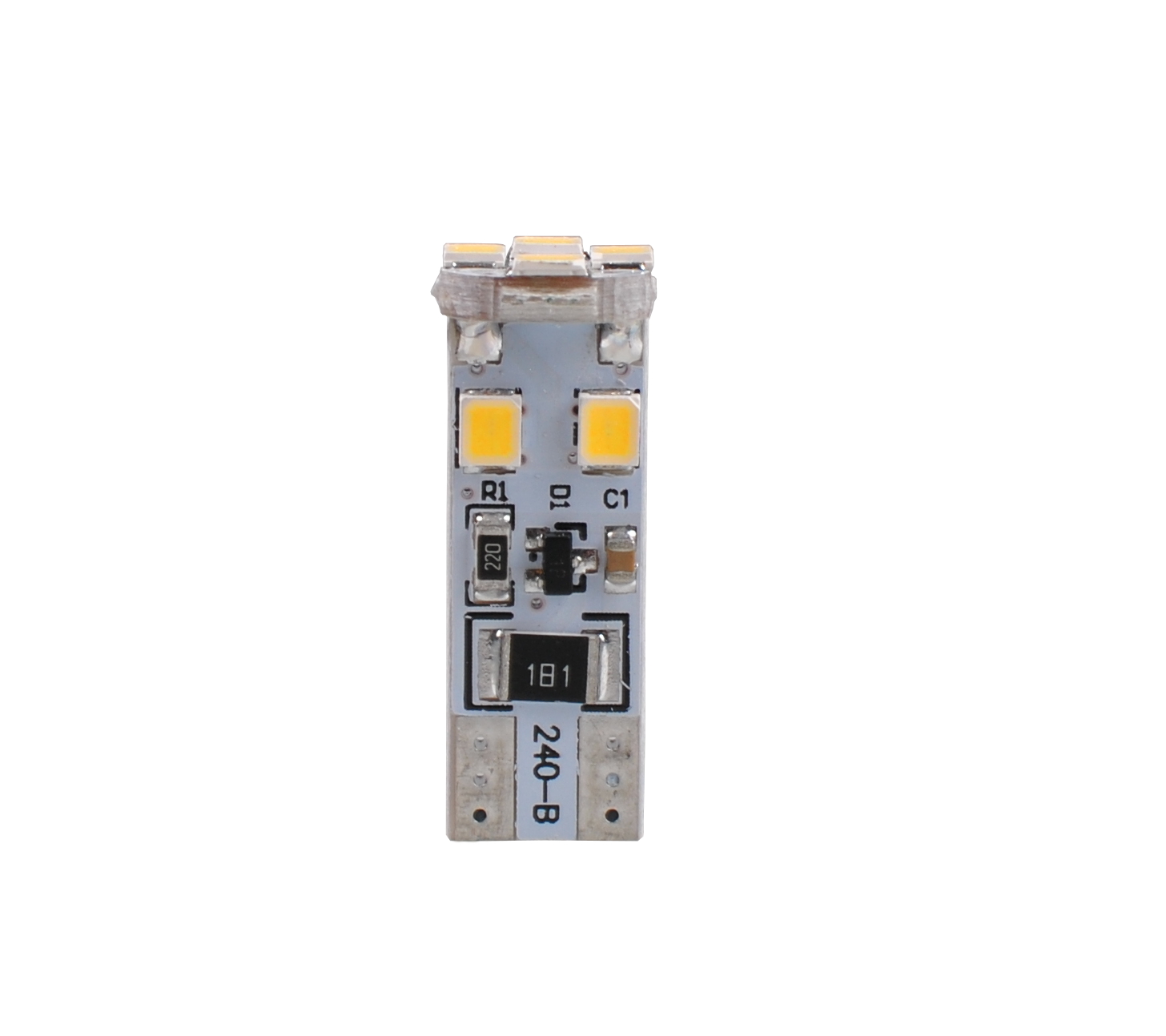T10 8 SMD LED CANBUS Steeklampjes M-tech