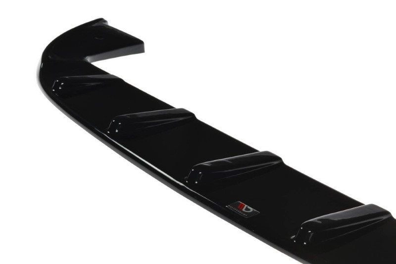 Voor Spoiler Fiat 500 Hatchback Preface V.1 Glanzend Zwart