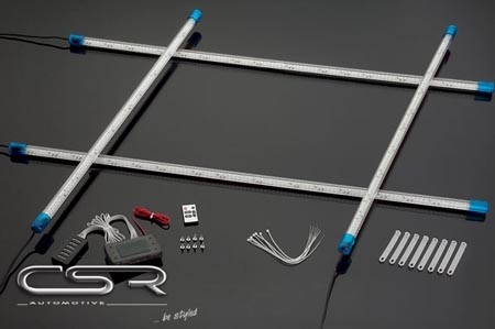 frame voor Euro kenteken plaats voor GL027 Audi ABS