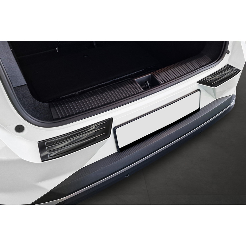 Avisa Zwart RVS Achterbumperprotector  Renault Scenic E-Tech 2024- 'Ribs'