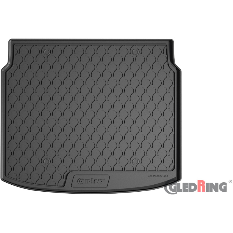 Gledring Rubbasol (Rubber) Kofferbakmat  MG ZS II 2024- (hoge variable laadvloer)