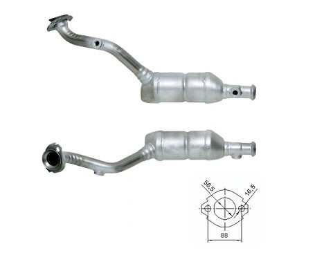 Renault CLIO 1.2i 1149 cc 43 Kw / 58 cv D7F Magnaflow CAT Bouwja
