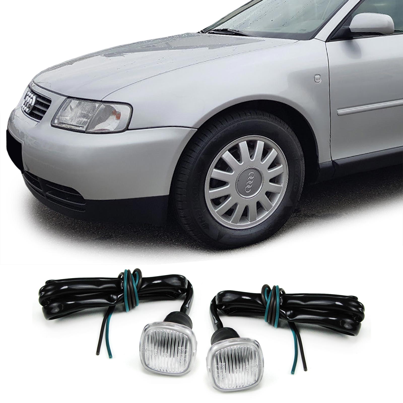 Indicadores Audi A3, A4, A8 blanco