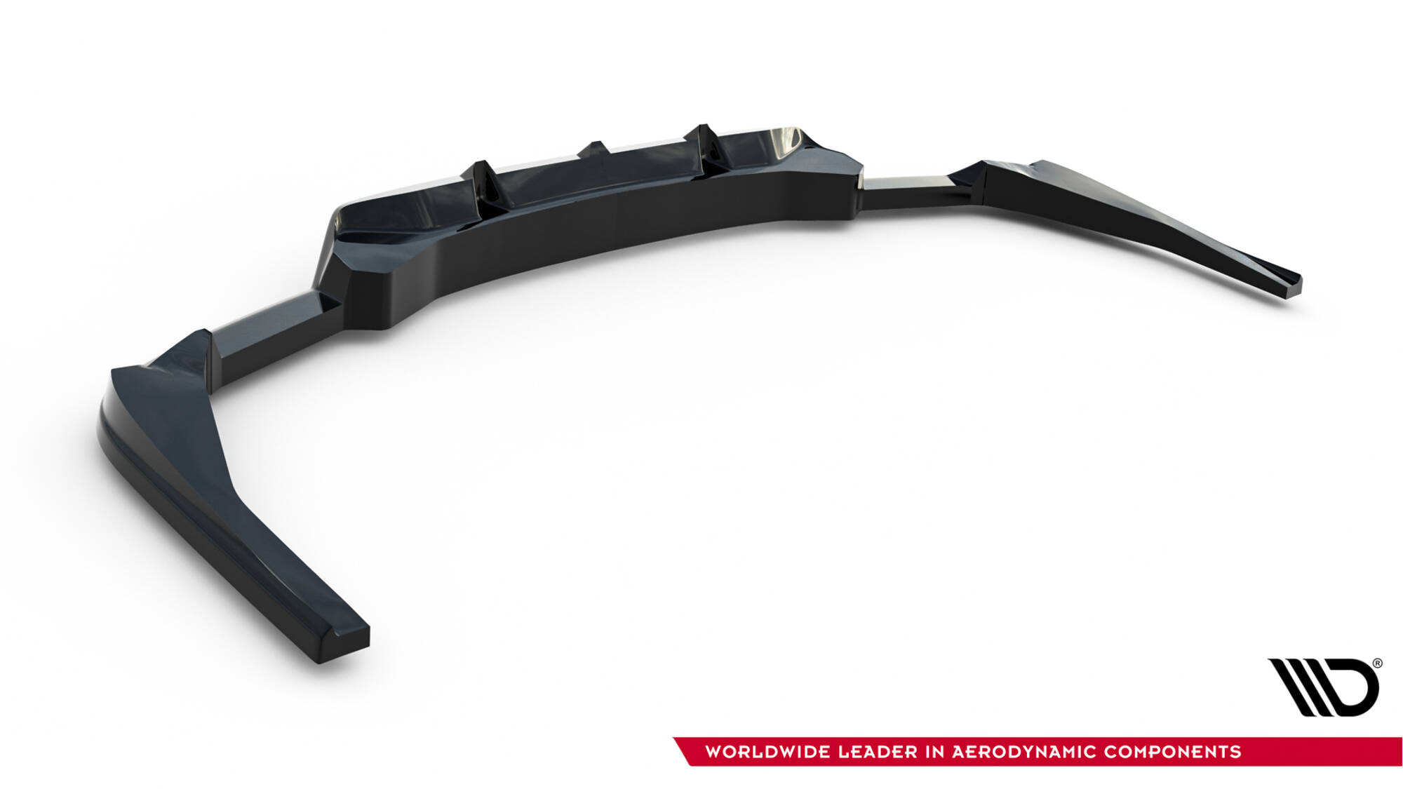 Achter Diffuser V.2 BMW X4 M-Pack G02 Facelift Maxton Glanzend zwart