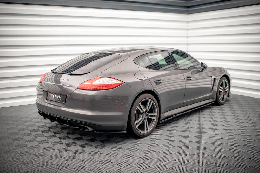 Zijdiffusers Porsche Panamera 970 Maxton Glans Zwart