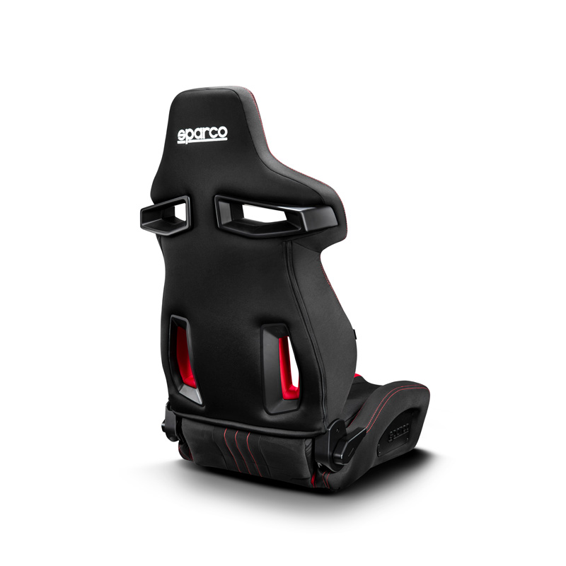 Sparco Sportstoel R333 - Zwart/Rood - Verstelbaar