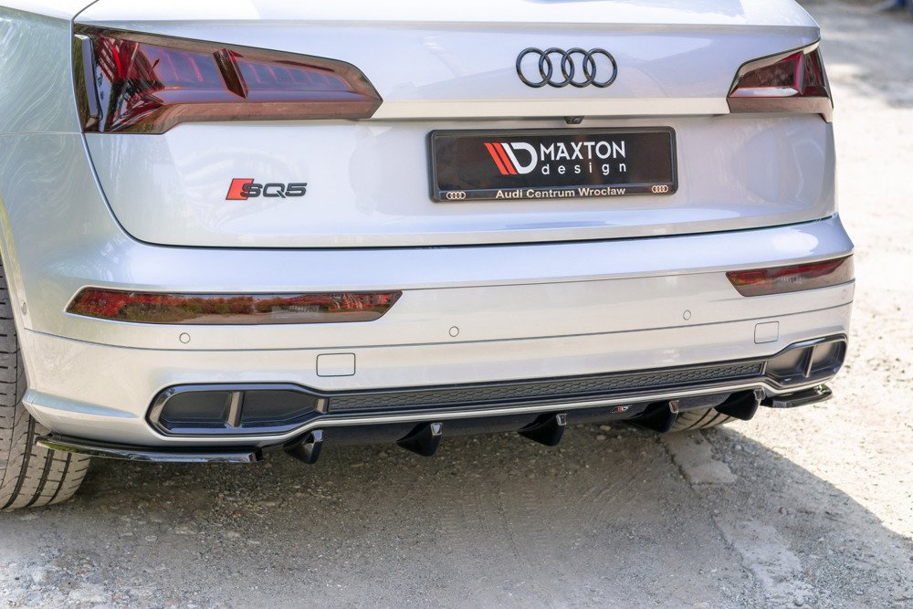 Zijdiffusers Audi SQ5/Q5 S-Line MK11 Glanzend Zwart