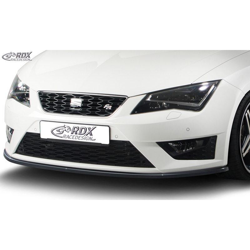 Voorspoiler  Seat Leon 5F SC/5-deurs/ST FR/Cupra 2013-2020 (ABS zwart glanzend)