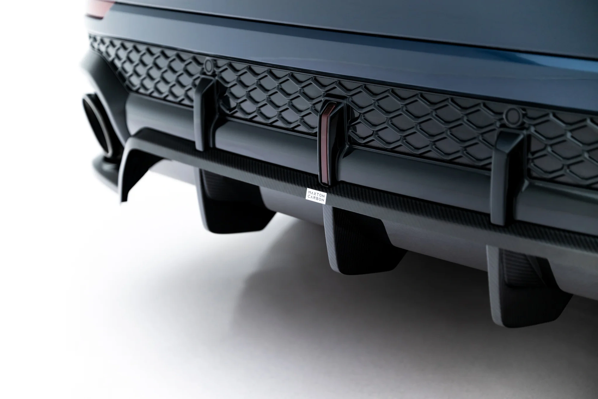 Diffuser Audi RSQ8 Mk1 Facelift – Maxton Prepreg Carbon Fiber Rear Splitter