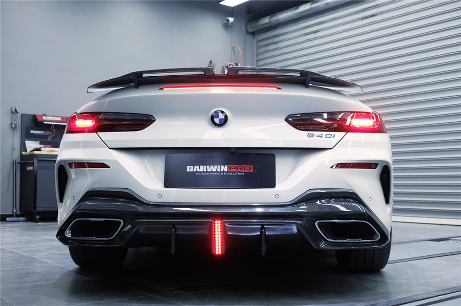 BMW 8 Series IMP Style Carbon Fiber Diffuser 2018-2022