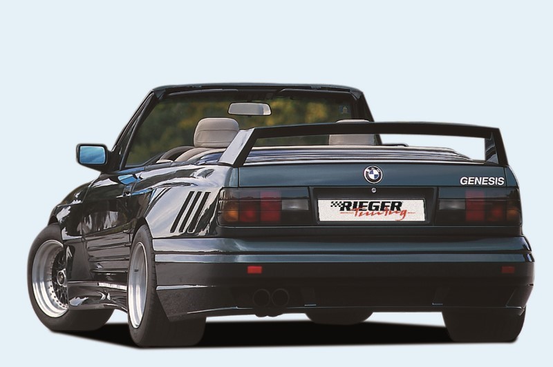Spoilerzwaard voor Achterbumper BMW E30 Breedversie ll Polyeste